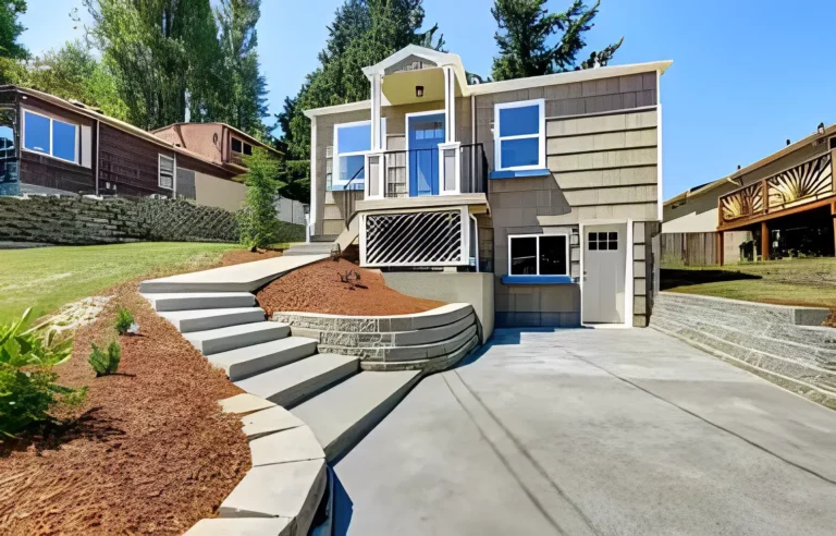 concrete driveway and steps in Port Orange